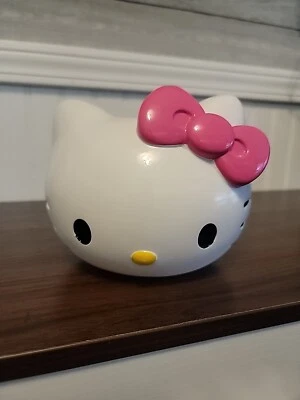 Hello Kitty~Head W/ Pink Bow MakeUp Brush Tumbler~ By Sanrio & Jay Franco. New - Image 1 of 4