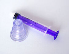 5 X Oral Fluid Medicine 5ml Syringe Bottle Plug Baby/children/pets Accurate Dose