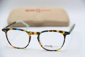 NEW ETNIA BARCELONA LA GAVINA HVGR HAVANA GREEN AUTHENTIC FRAME EYEGLASSES 49-19 - Picture 1 of 5