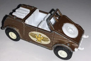 1973 TOOTSIE TOYS "BROWN EAGLE KUBELWAGEN" Diecast Military Jeep (TOP!) - Bild 1 von 9