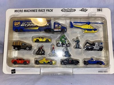 Micro Machines, Hasbro, 2000, гонки упаковка, запечатанная, новая в упаковке, хорошее состояние - Изображение 1 из 4