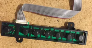 Bauhn TV ATV65UHD Keyboard and IR module assembly with the original ribbon cable - Picture 1 of 7
