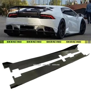 Faldas laterales de fibra de carbono faldón lateral cubierta labial para Lamborghini Huracan LP580 LP610 - Imagen 1 de 17