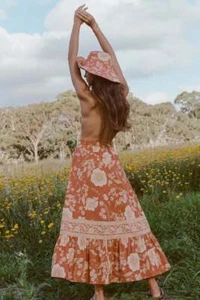 Spell & The Gypsy BNWT Sloan Women's Maxi Skirt Women's Size Medium - Bild 1 von 12