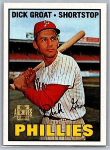 2001 TOPPS ARCHIVES BASEBALL 340 DICK GROAT PHILLIES - Picture 1 of 2