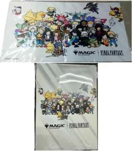 Japan Final Fantasy Playmat & binder Chibi Chara Event exclusive 2025 New MTG - Picture 1 of 4