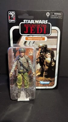 Figura Star Wars Black Series Rebel Commando (Endor) Return of The Jedi 40th 6" Foto 1 de 4