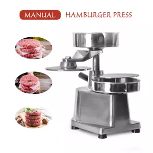 Commercial Hamburger Burger Press Machine Patty Maker Diameter Non-Stick