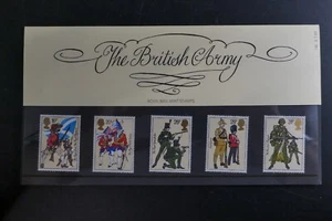 *Kengo* British Post Office Presentation Card Mint Stamps: The British Army - Bild 1 von 2
