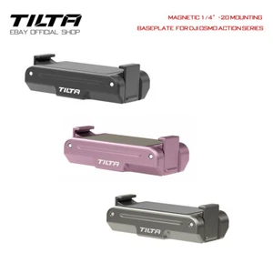 TILTA Magnetic 1/4″-20 Mounting Baseplate Kamera Adapter Für DJI Osmo Action 3 - Picture 1 of 14
