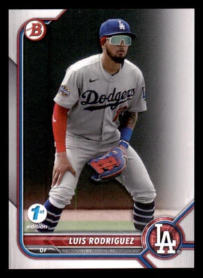 2022 Bowman 1st Edition #BPPF47 Luis Rodriguez - Image 1 of 2