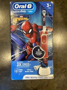 NEW Oral-B Marvel Spider-Man Rechargeable Electric Toothbrush - Picture 1 of 1
