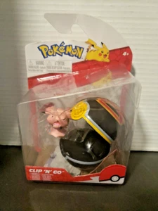 Snubbull figure Pokemon Clip ‘N’ Go Luxury Ball Battle Ready NEW in Box - Picture 1 of 1