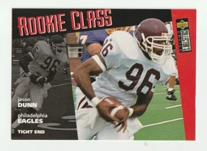 1996 Upper Deck Collector's Choice #29 Jason Dunn RC, Kansas City Chiefs - Picture 1 of 2