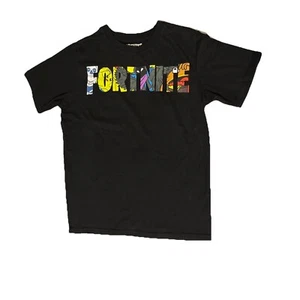 T-shirt ufficiale Fortnite ragazzo nera taglia grande nuova senza etichette. - Foto 1 di 5