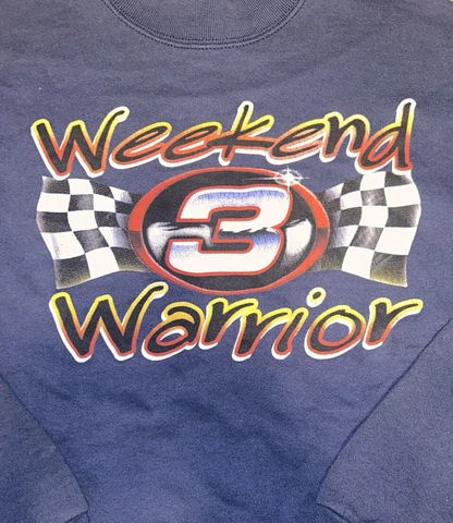 Vintage 90’s Dale Earnhardt Weekend Warrior #3 Men’s Size XL Nascar FOTL Cover