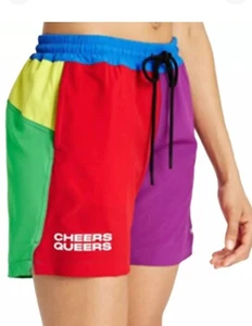 Retro Multi-colored Swimming Trunks Shorts For Men, Beach wear *New - Picture 1 of 12