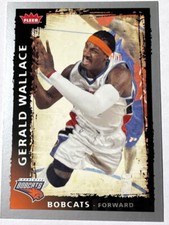 2008-09 Fleer Basketball NBA Charlotte Bobcats Gerald Wallace