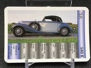 3A 540 K Mercedes Benz History Classic Collection Card - Picture 1 of 12