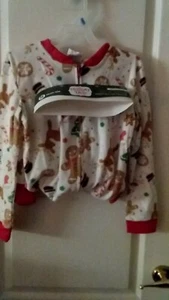 Holiday Tails Match Your Pet Pajamas Holiday Classics Print - Unisex Youth Small - Picture 1 of 9