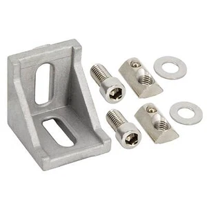30x Eckwinkel Nut 8 40x40 40x80 Alu Profil Befestigung Winkel Eck Verbinder 4040 - Bild 1 von 7