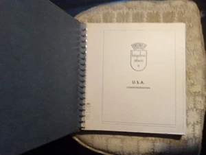 LINDNER HINGELESS US COMMEMORATIVES ALBUM 1893 -1967 OVER 52 PAGES WITH MOUNTS - Picture 1 of 23