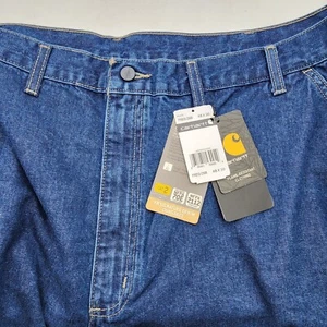 Carhartt FR Jeans Herren 48x30 Denim mit Etikett Dark FRB13-DNM Flame Resistant  - Bild 1 von 6