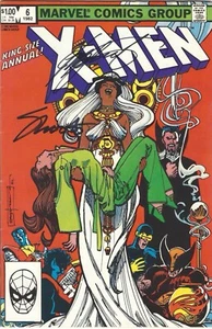 X-Men Annual #6 (1982) Signed by Shooter & Claremont – Storm/Dracula Key NM - Picture 1 of 2