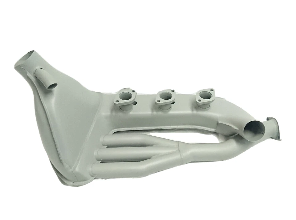 Intercambiador de calor en acero adecuado para Porsche 911 F G 2.0 - 2.7 l año 65-75 Foto 1 de 1