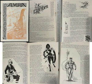 AMRA 1967 v2n43 SWORD & SORCERY Fantasy Fanzine CONAN Roy Krenkel Pournelle wow! - Picture 1 of 7