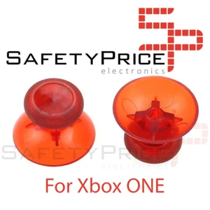 2x JOYSTICK ANALOGICO XBOX ONE STICK ROJO TRANSPARENTE MANDO BOTONES L3 R3 - Imagen 1 de 1