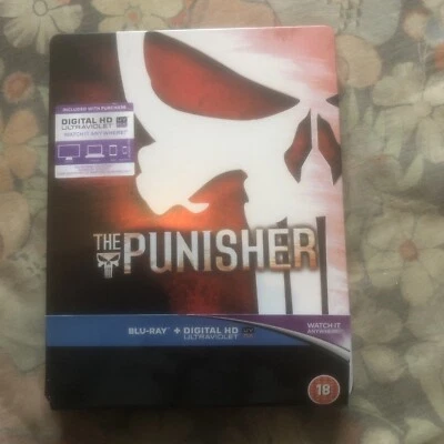 The Punisher (2004 Blu-Ray Ltd Edition Steelbook) Disc Excellent John Travolta - Image 1 of 4