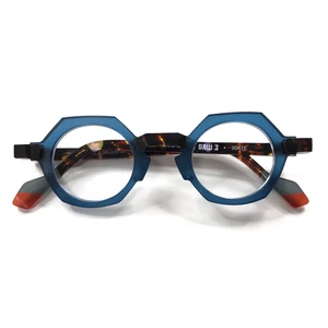Anne et Valentin Brutalism Raw 3 40-27-147 France Blue Tortoise 20A15 MINT HRJ - Bild 1 von 14