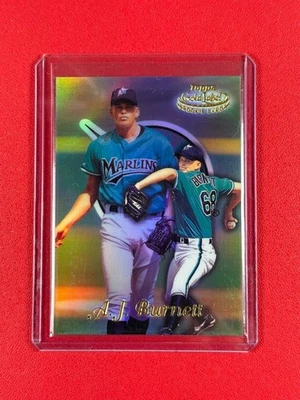 1999 Topps Gold Label - A.J. Burnett #34 Class 1 (RC) - Image 1 of 2
