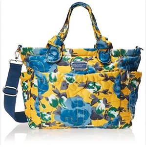 MARC BY MARC JACOBS Jerrie Rose Elizababy Nylon Floral Diaper Bag Duffle w/ Pad - Picture 1 of 9