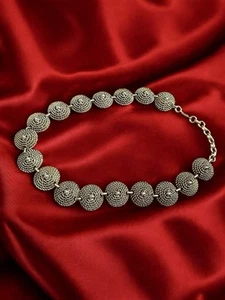 Vintage Quality 80’s Chunky Gold Statement Metal Chain Belt - Picture 1 of 5