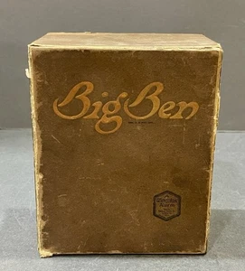 Sveglia vintage anni '20-30 Westclox Big Ben Western Clock Co. solo scatola - Foto 1 di 6