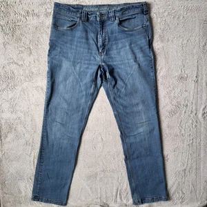 Duluth Ballroom Double Flex Jeans Men's 36x34 Light Wash Stretch Denim - Bild 1 von 12