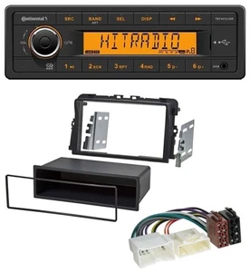 Continental 1DIN USB AUX MP3 Autoradio für Opel Vivaro Combi J7 Kasten F7 11-15 - Bild 1 von 5