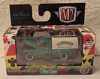 M2 Machines Wild Cards 1949 Studebaker 2R Truck WC14 Limited 1 of 4,000 - Image 1 of 3