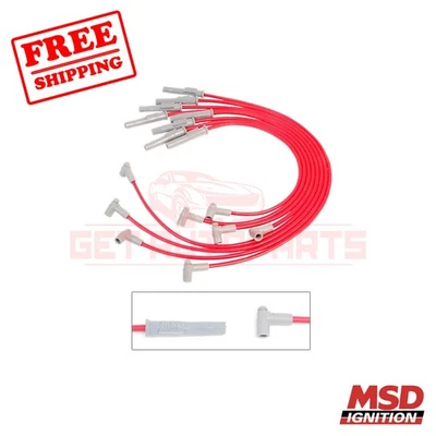MSD Spark Plug Wire Set for GMC C25 Suburban 1977-1978 - Image 1 of 2