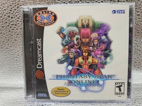 Phantasy Star Online Version 2 Sega Dreamcast CIB Complete W Manual MINT