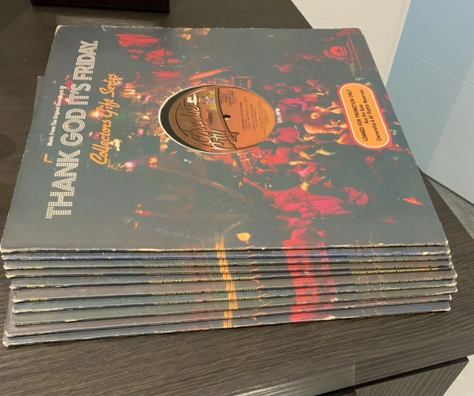 Thank God It's Friday - Collectors Gift Series, Very Rare! 10 X 12” Singles 1978 - Image 1 of 4