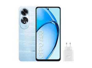 Móvil - OPPO A60, Ripple Blue, 256 GB, 8 GB RAM, 6.67" HD+, Qualcomm Snapdragon  - Imagen 1 de 8