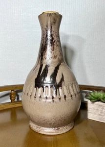 Vintage 70s Blue Mountain Pottery Carafe Decanter 906 Mocha Glaze BMP Canada - Picture 1 of 9