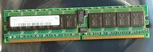 Hynix 1GB 1RX4 PC2-3200R-333-12 HYMP512R72P4-E3 AA-A Dell Poweredge 1850 MC - Zdjęcie 1 z 2