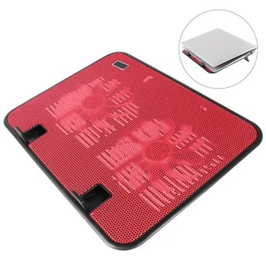 14 Inch Notebook Cooler Laptop Cooling Pad, Stand Fan Metal Panel - Afbeelding 1 van 12