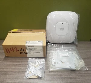 New CISCO AIR-AP1142N-A-K9 DUAL BAND WIRELESS ACCESS POINT - FREE SHIPPING!! - Foto 1 di 3