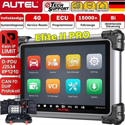 2025 Autel MaxiSys Elite II PRO ECU Programming as Ultra⭐⭐⭐⭐ 2 Year Update - Image 1 of 4