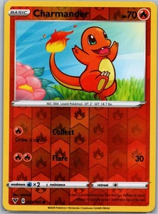 Charmander, SWSH04: Vivid Voltage, 023/185, Common, LP - Picture 1 of 2